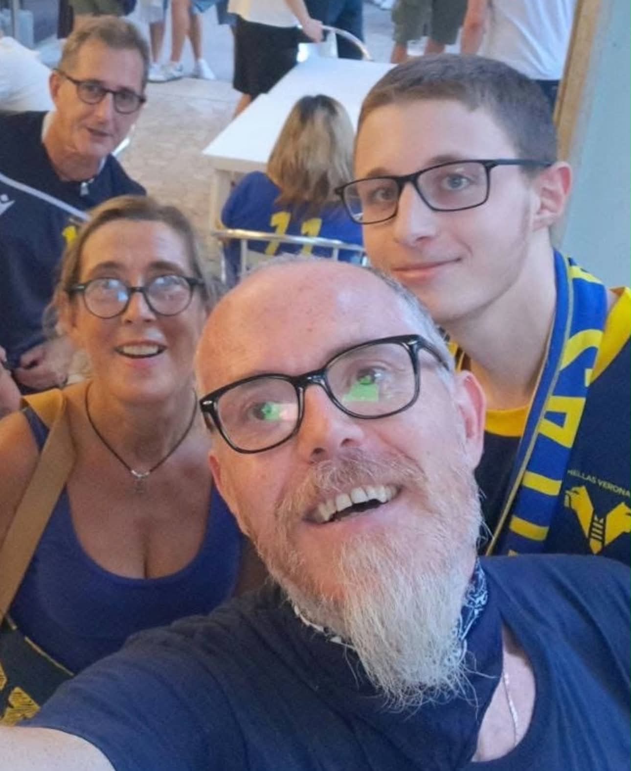 Hellas Verona, una passione di padre in figlio