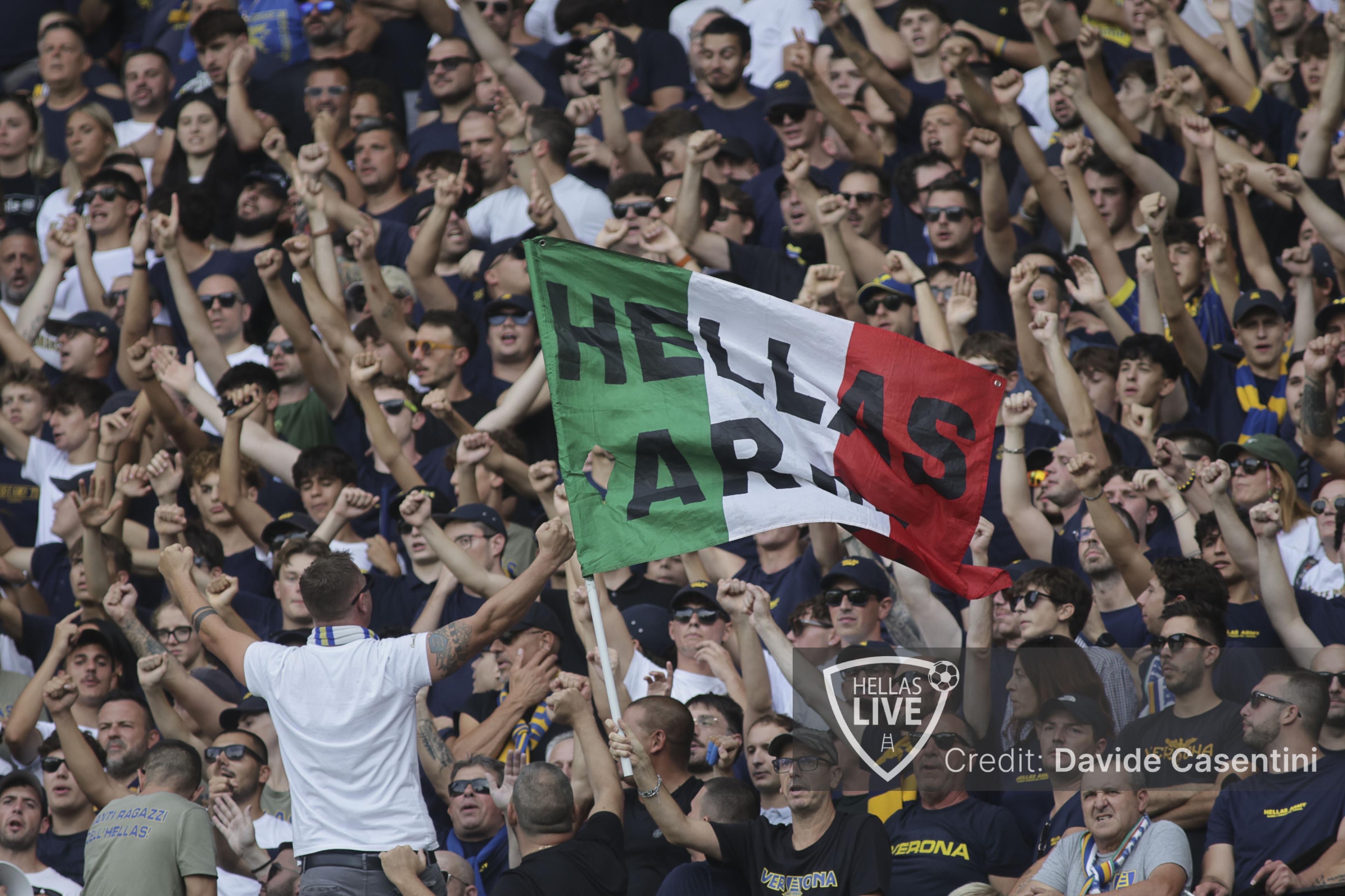 Serie BKT 2026/27. Modena-Hellas Verona, venduti ad ora 2.150 biglietti del Settore Ospiti