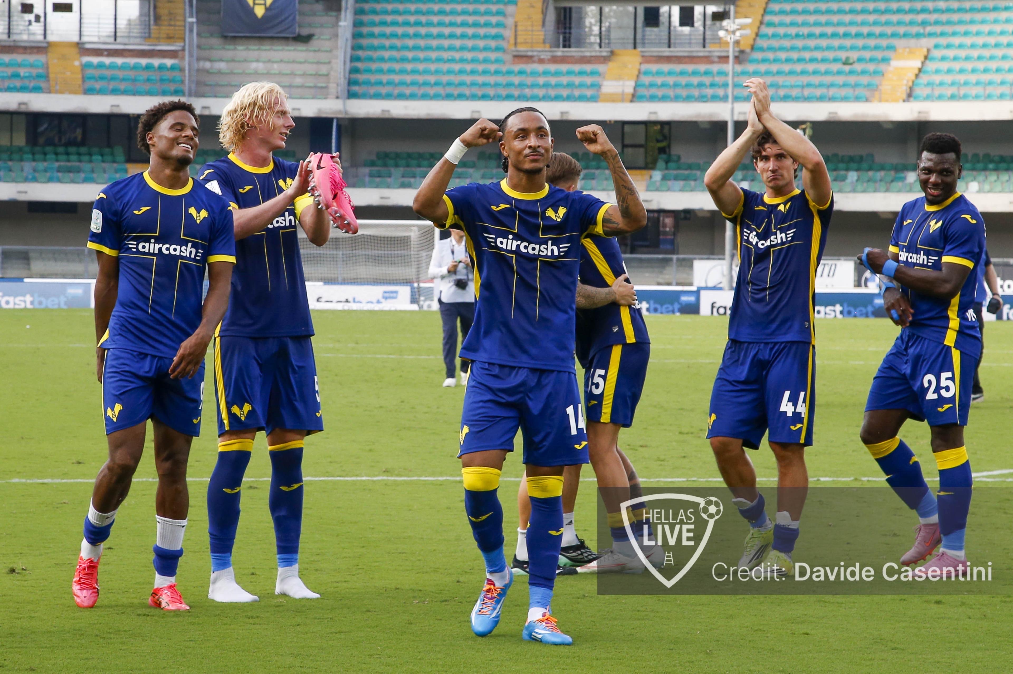 Hellas Verona, rifinitura per i gialloblù