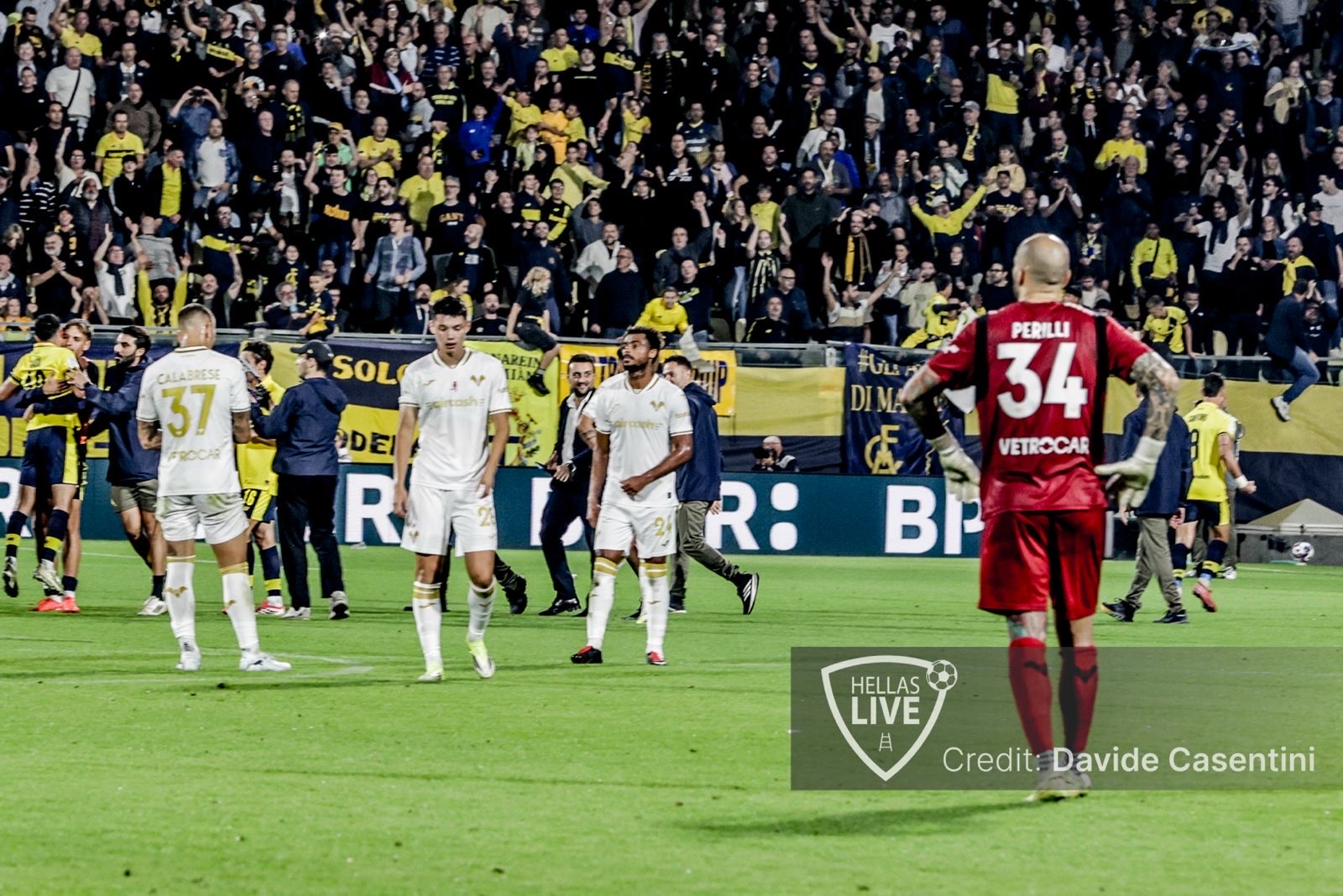 Hellas Verona, allenamento questa mattina