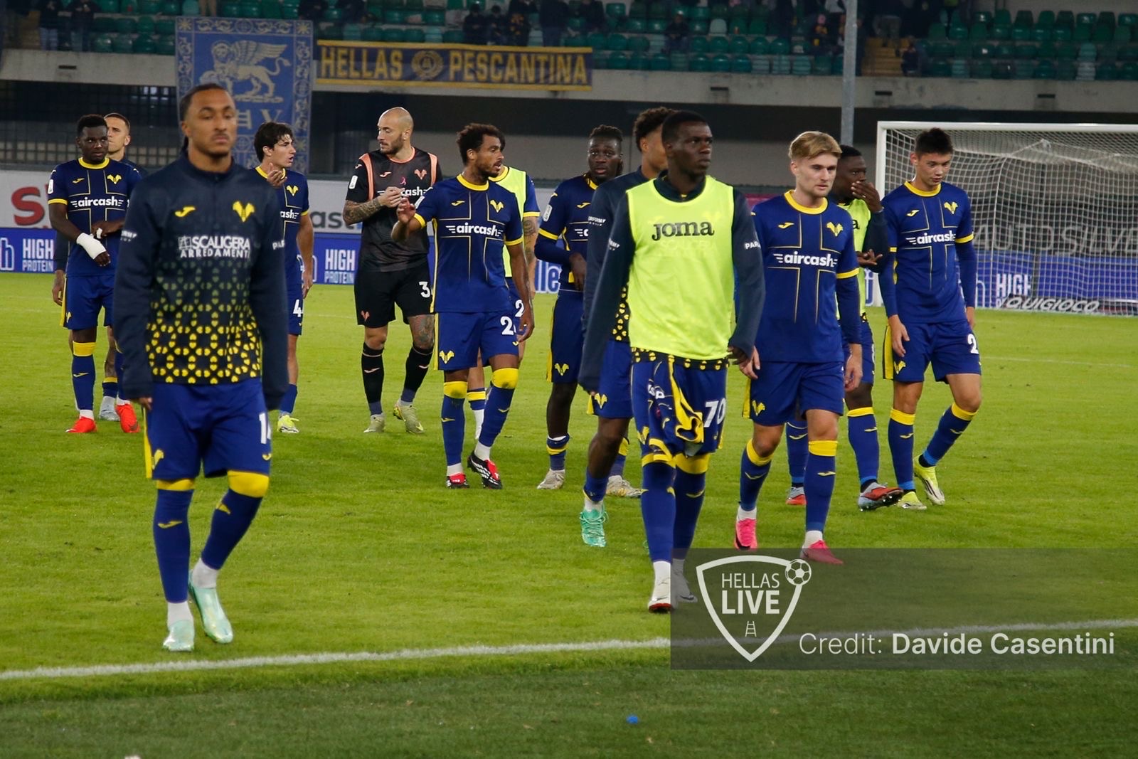 Pagelle gialloblù. Hellas Verona-Catanzaro 2-2