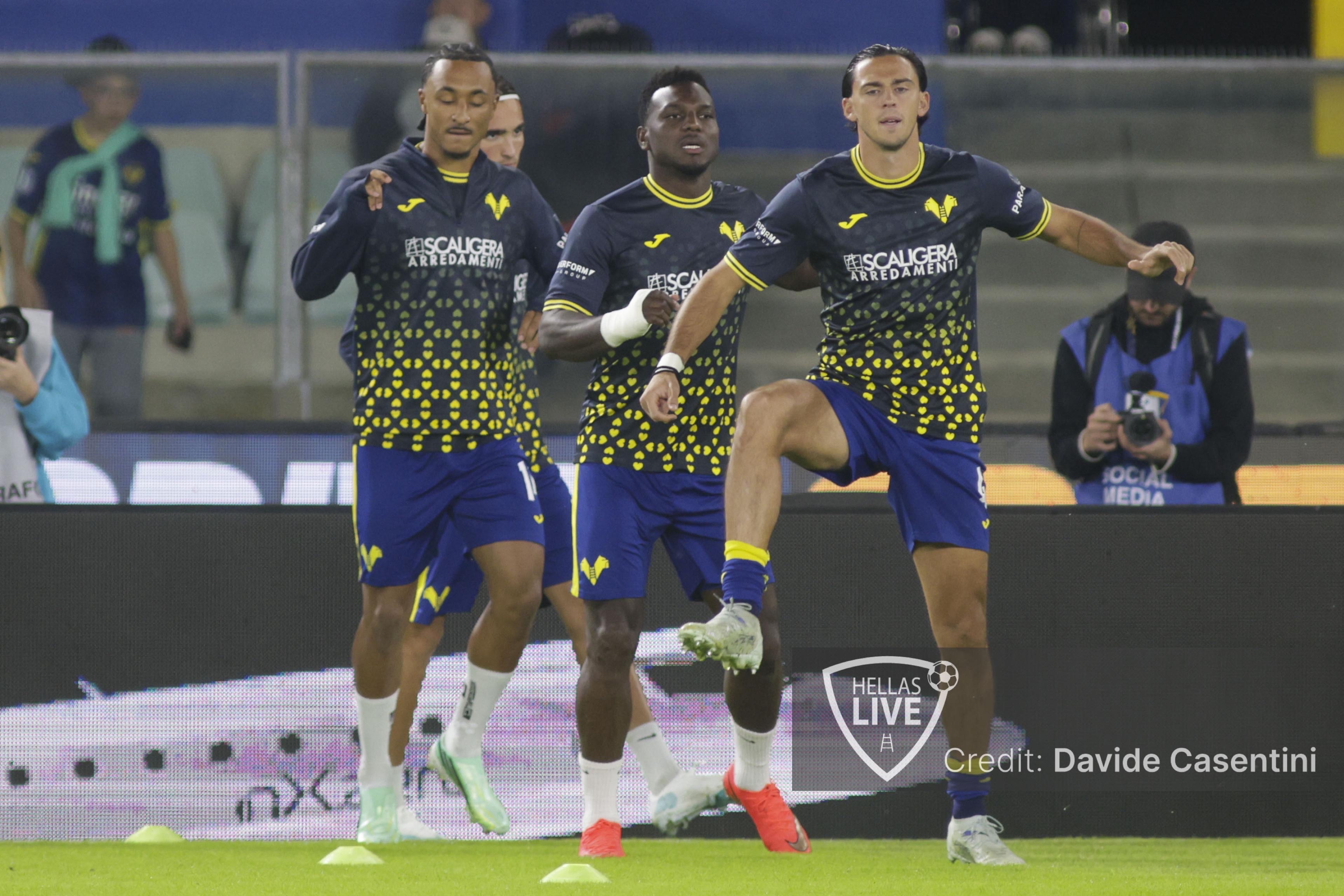 Hellas Verona, allenamento per i gialloblù