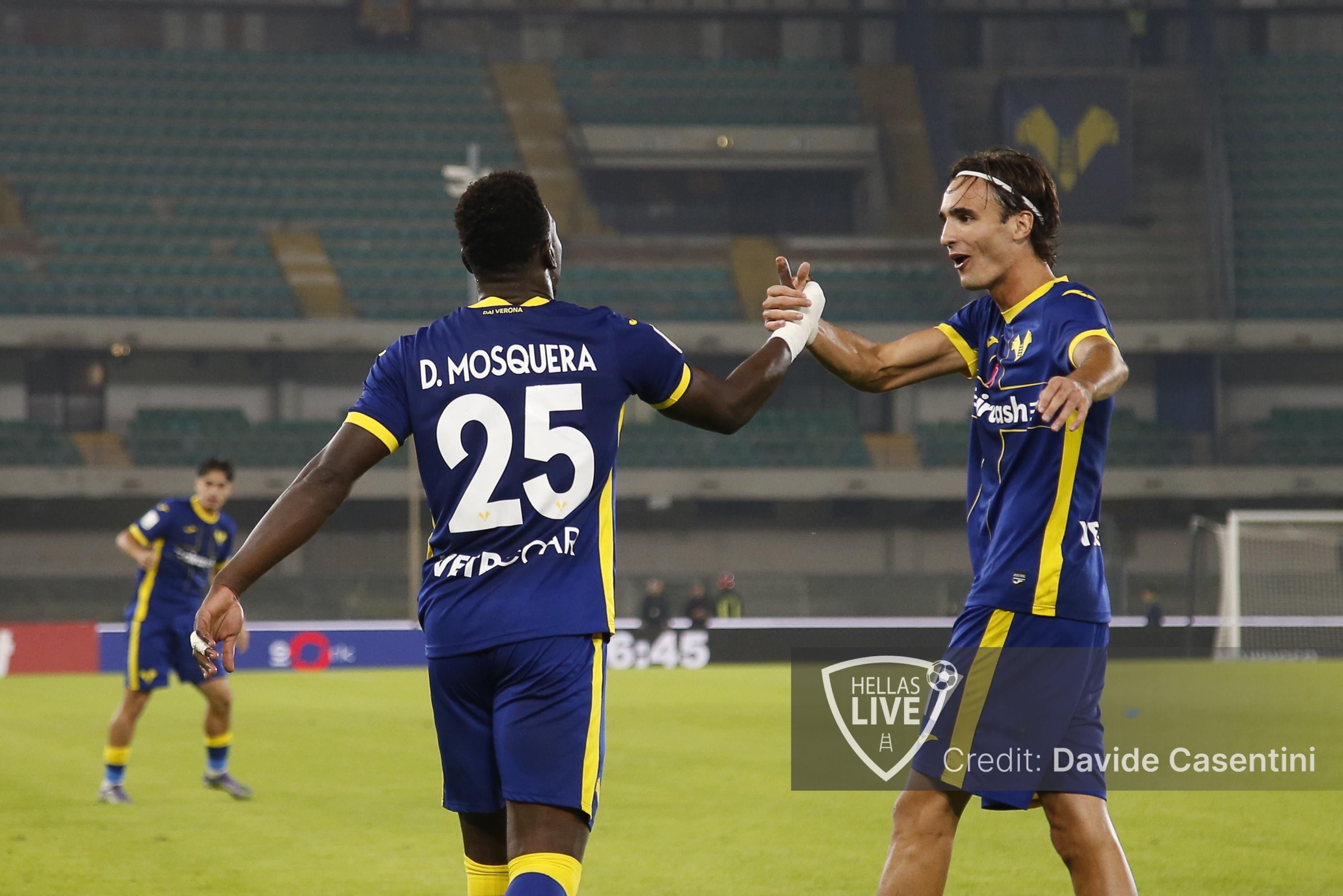Hellas Verona, allenamento per i gialloblù