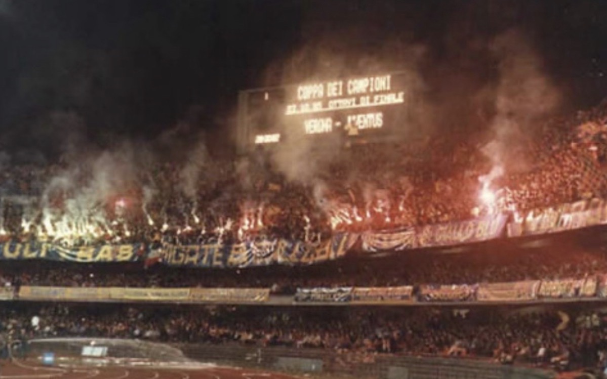 23 Ottobre 1985, il primo derby italiano in Europa. Hellas Verona-Juventus 0-0