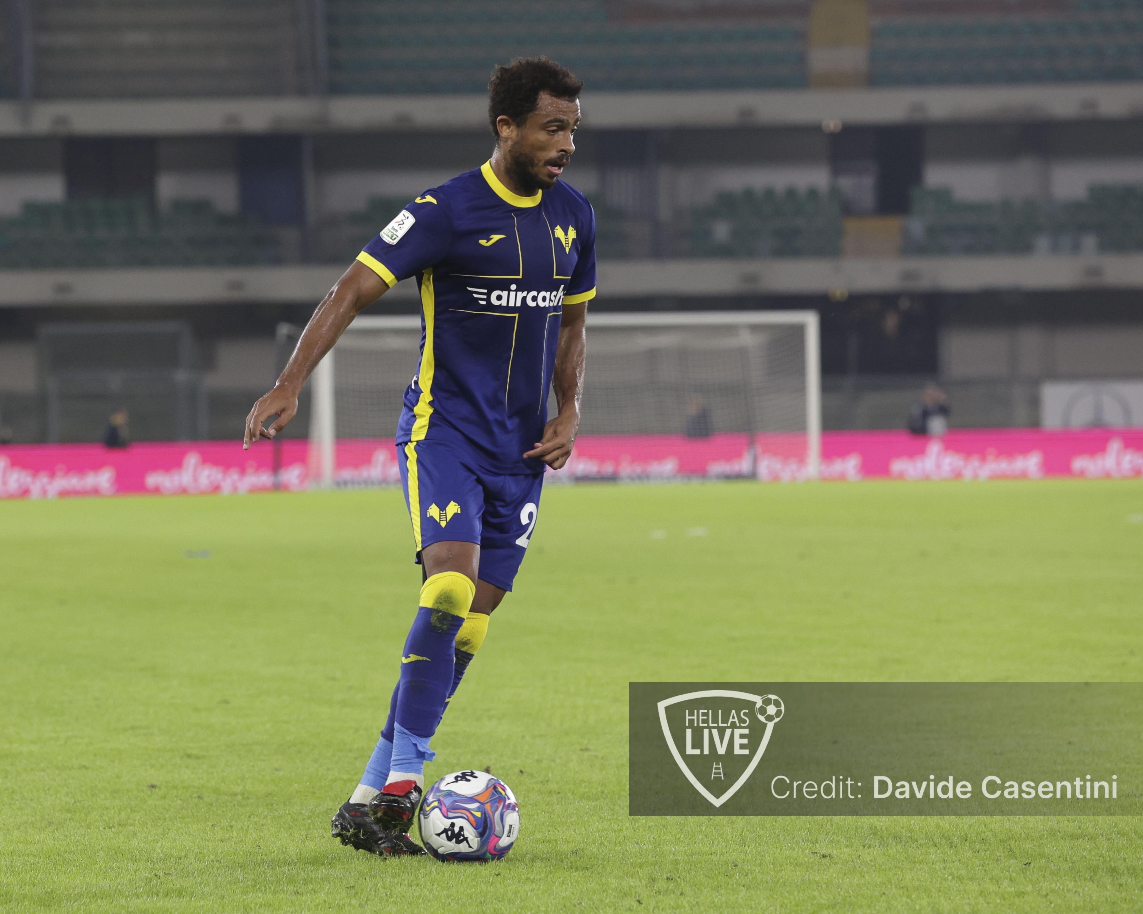 Hellas Verona, distorsione alla caviglia per Bernede