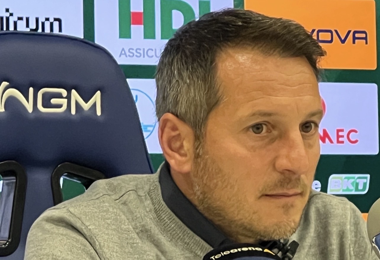 Juve Stabia, De Giorgio: “Partita equilibrata. Pagata cara un’ingenuità su un calcio d’angolo a nostro favore”
