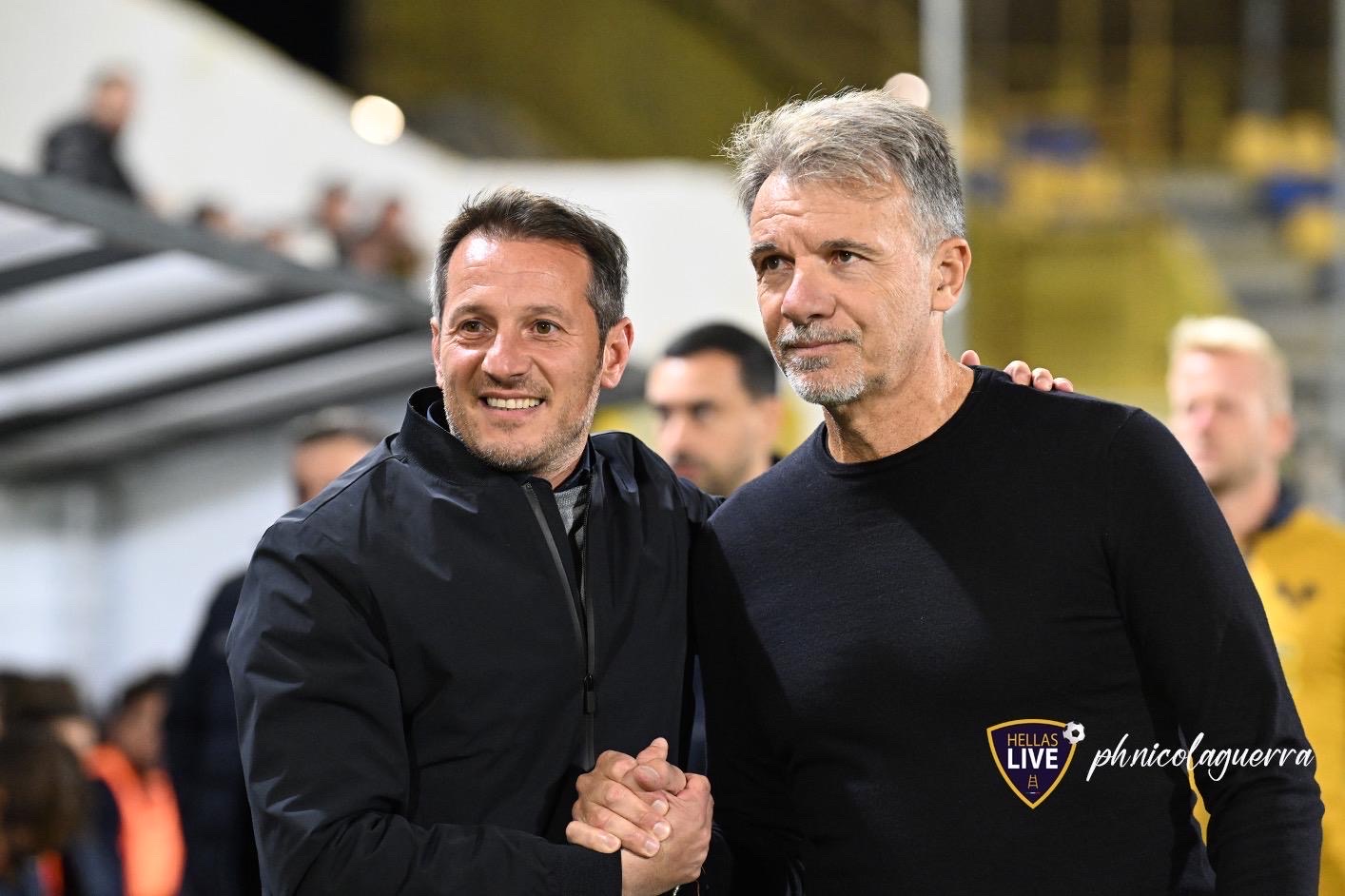 Juve Stabia-Hellas Verona 0-1, Baroni: “Grande partita della squadra. Passo avanti dal punto di vista dello spirito”